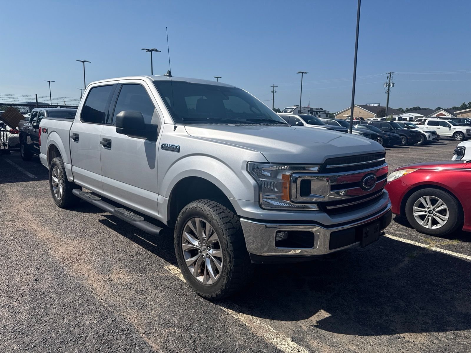 Certified Used 2019 Silver Ford XLT image 1