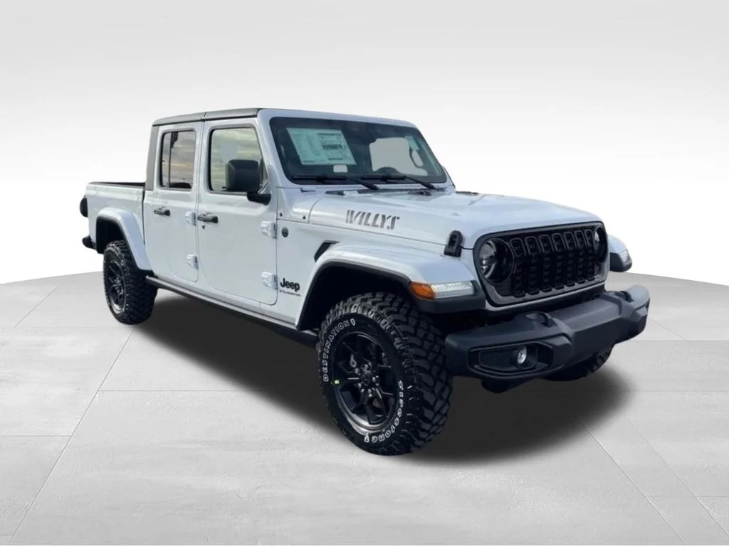 New 2026 Bright White Clear-Coat Exterior Paint Jeep Willys image 7