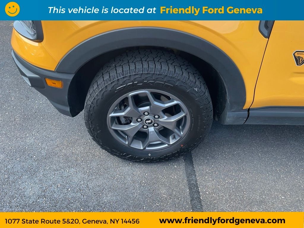 Used 2023 Orange Ford Badlands image 9