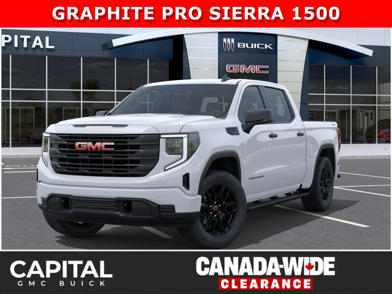 New 2026 Summit White GMC Pro image 1