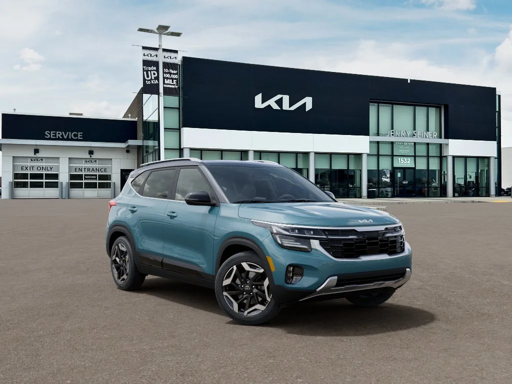New 2026 Pluton Blue / Black Roof Kia SX image 8