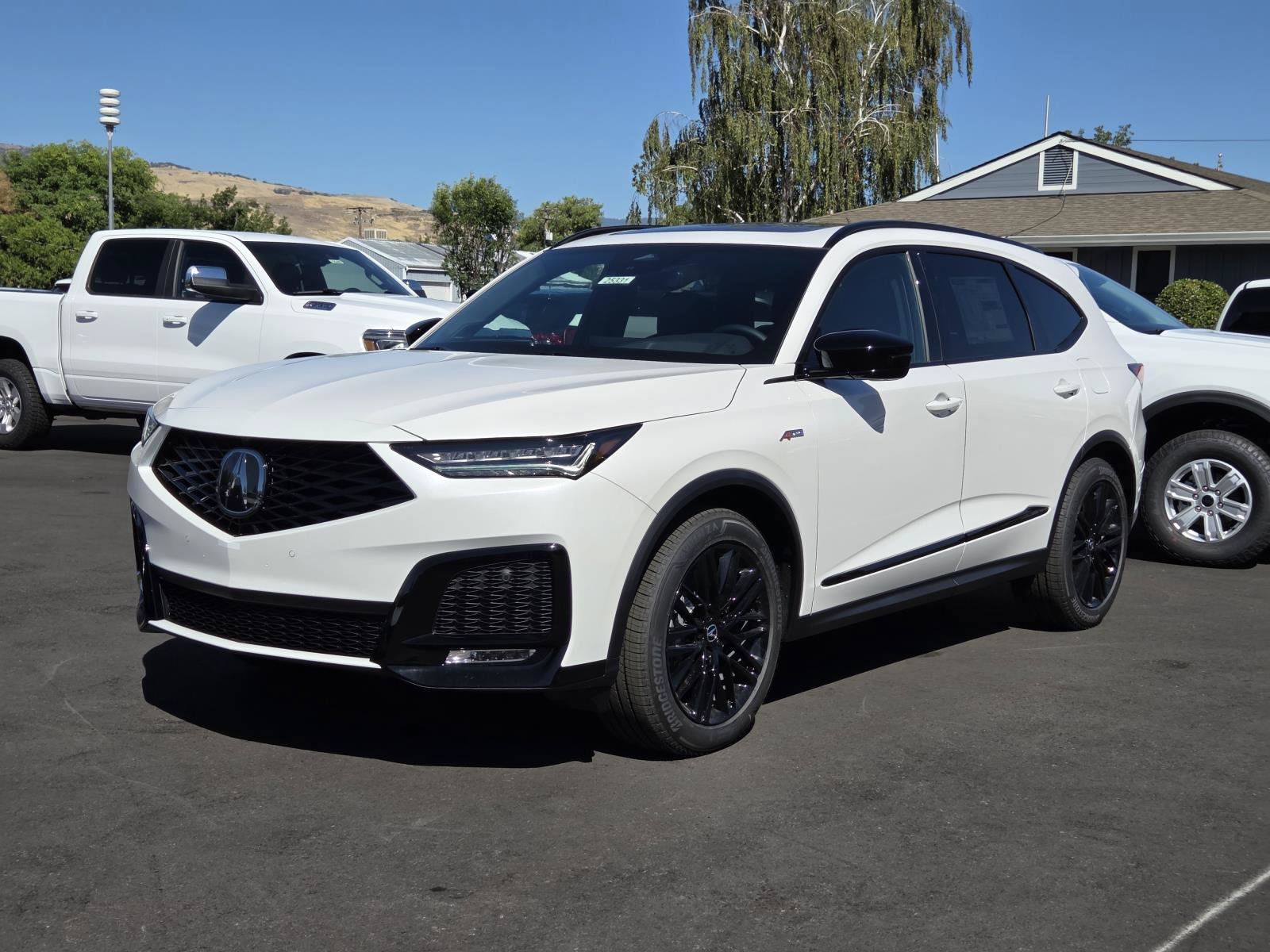 New 2026 Platinum White Pearl Acura w/A-Spec Advance Package AWD image 1