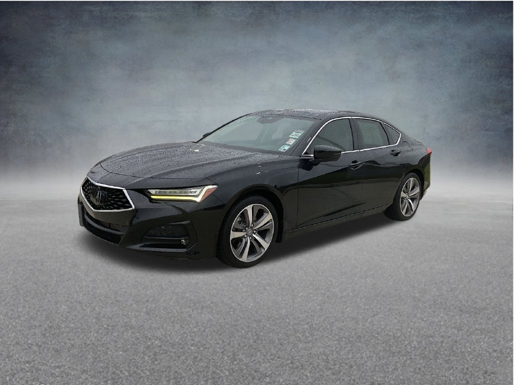 Used 2021 Black Acura Advance image 3