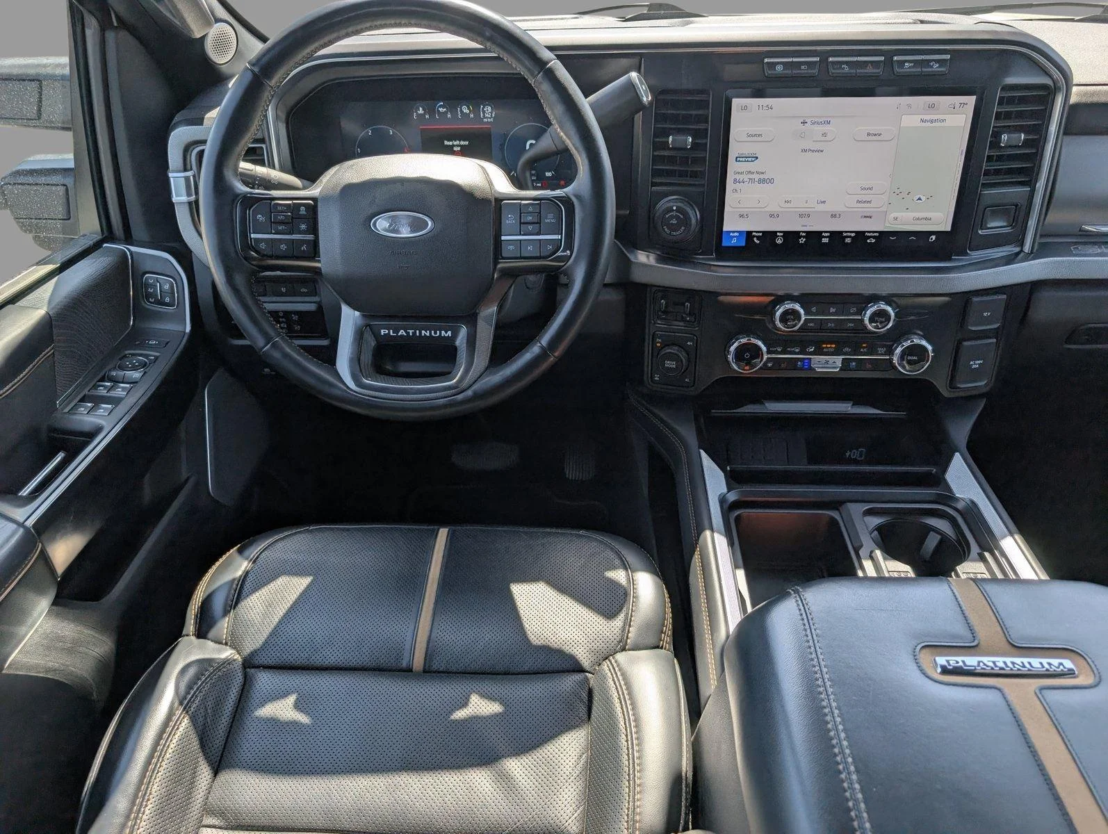 Used 2024 Iconic Silver Metallic Ford Platinum image 29