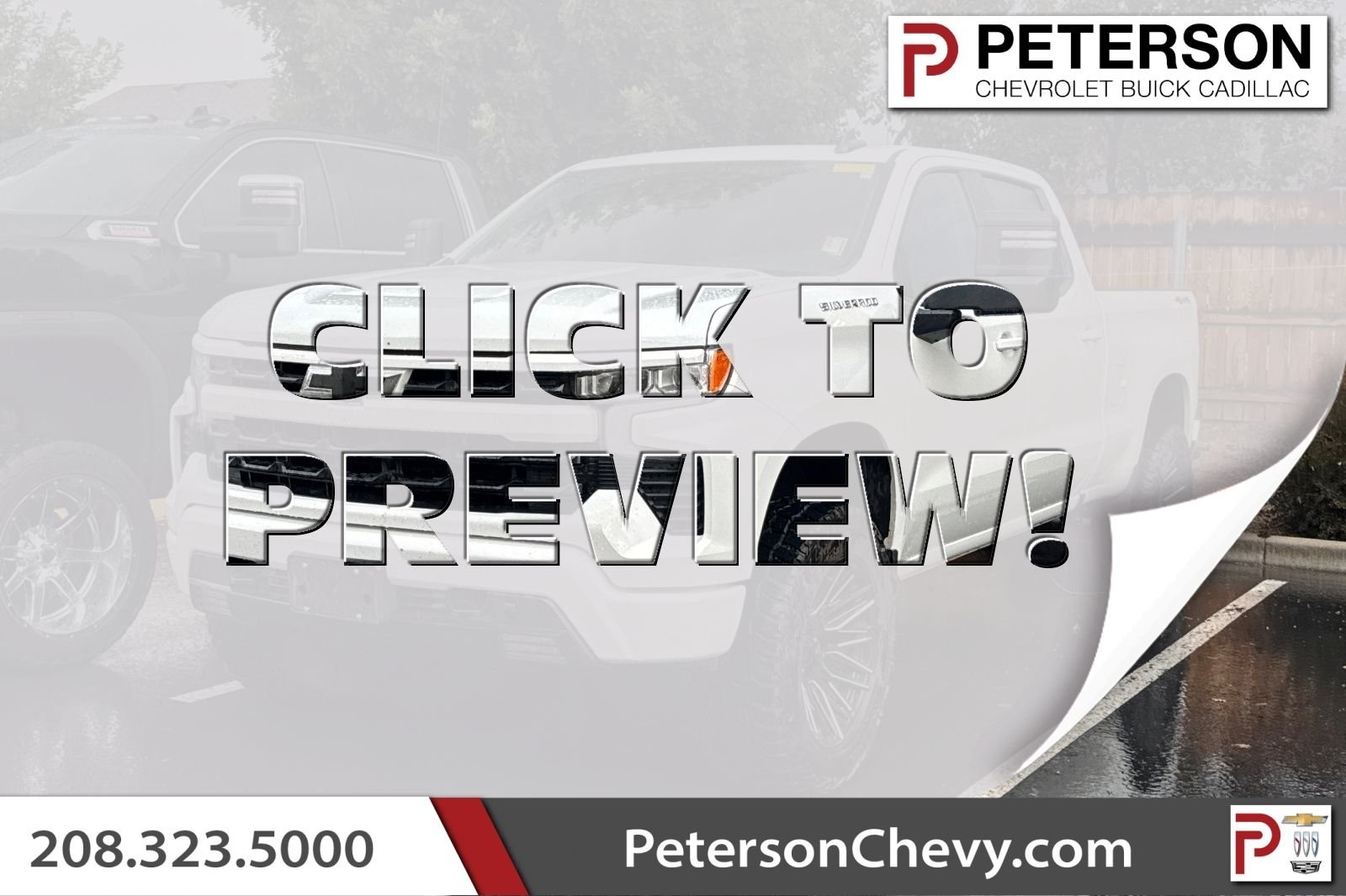 Used 2025 White Chevrolet RST image 1