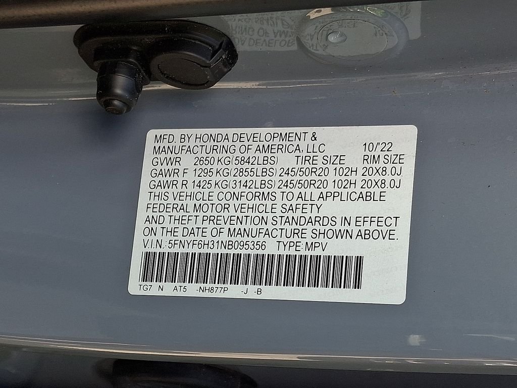 Used 2022 Gray Honda Sport image 27