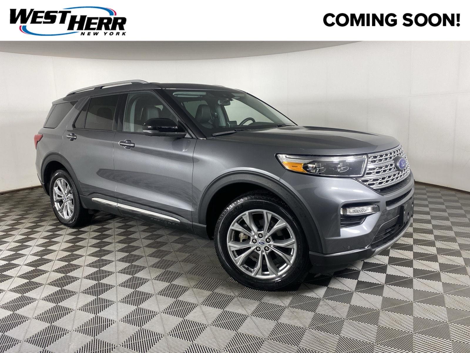 Used 2023 Carbonized Gray Ford Limited image 1