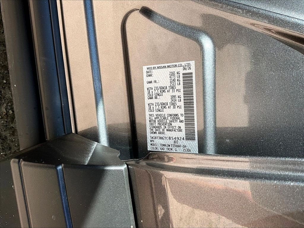 New 2026 Gray Nissan SV image 14