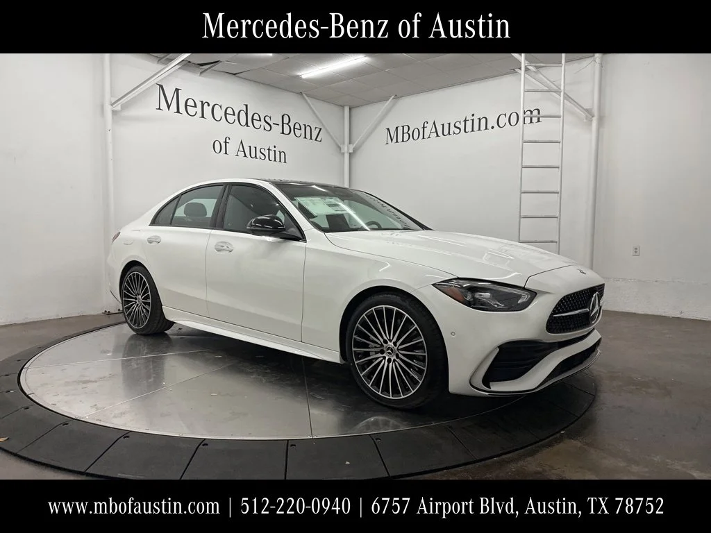 Used 2026 White Mercedes-Benz C 300 image 1