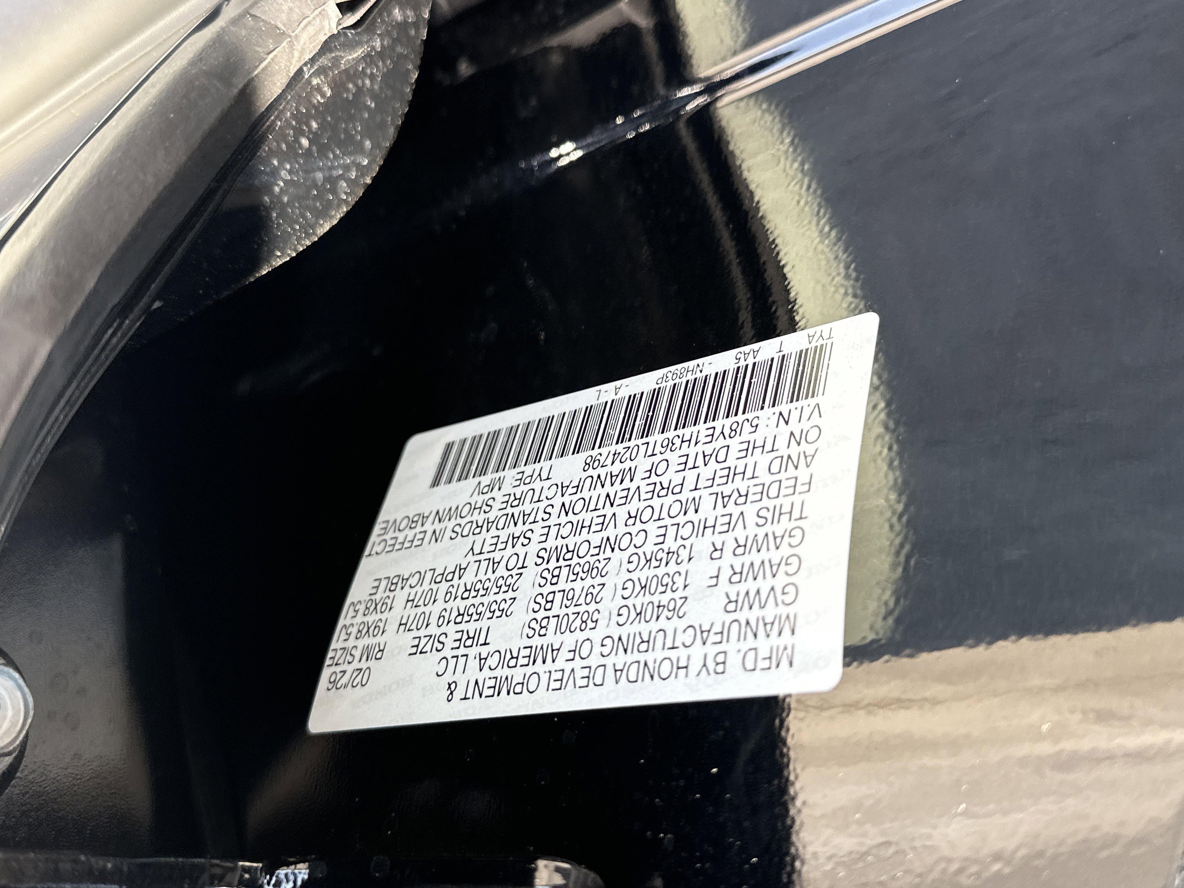 New 2026 Majestic Black Pearl Acura  image 28