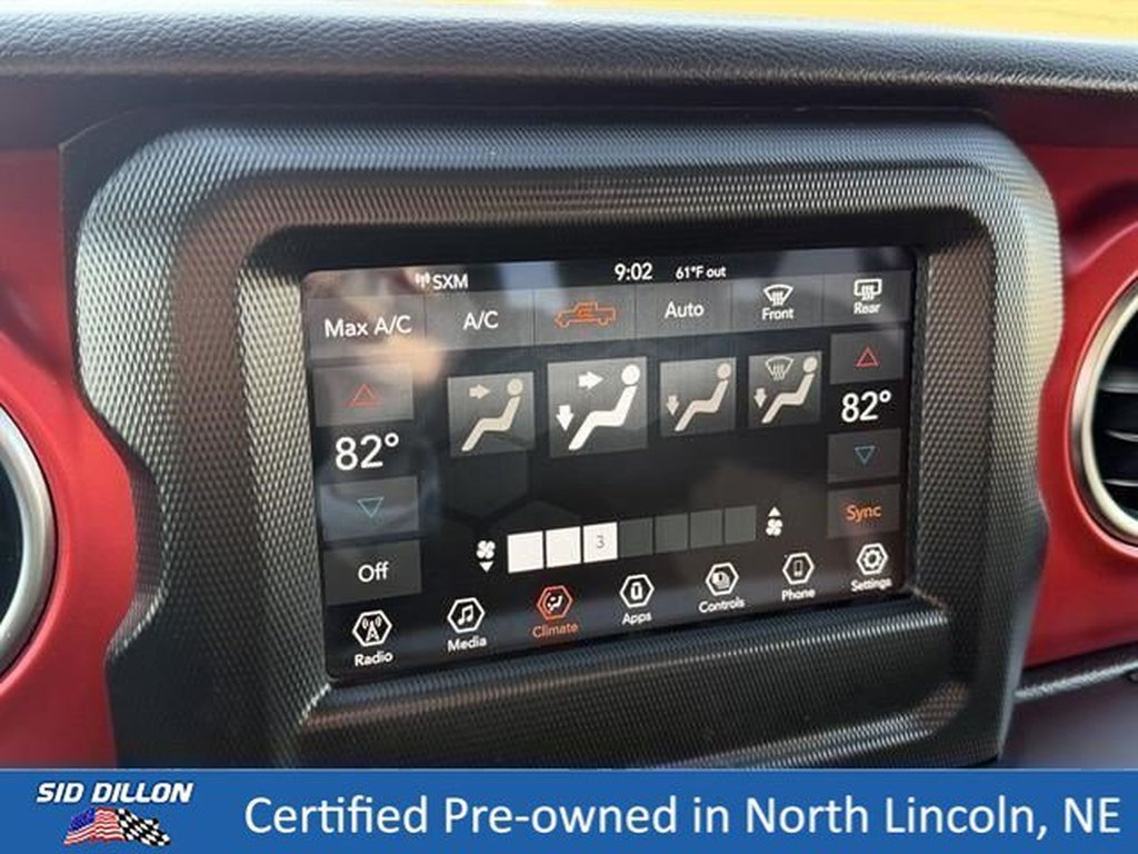 Used 2021 Black Clear Coat Jeep Rubicon image 15