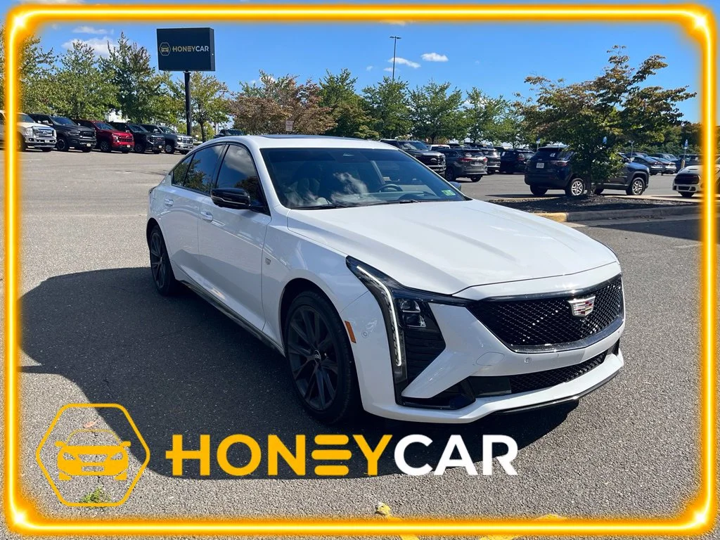 Used 2025 White Cadillac Sport image 1