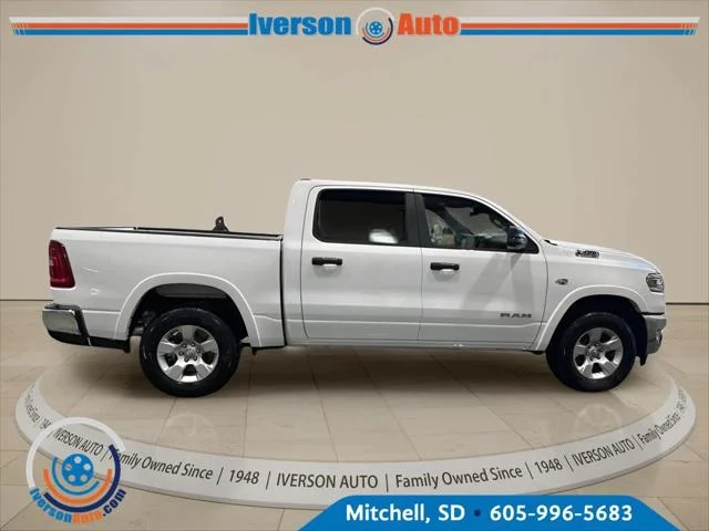 New 2026 Bright White Clear-Coat Exterior Paint RAM BIG HORN image 9
