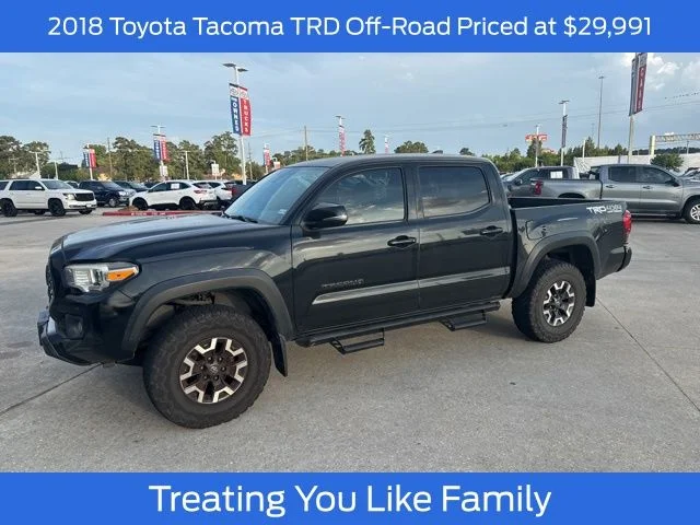 Used 2018 Black Toyota TRD Off-Road image 1