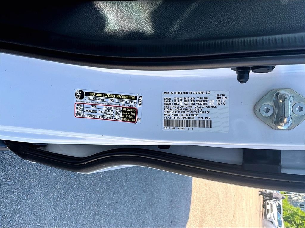 Used 2021 White Honda EX-L image 34