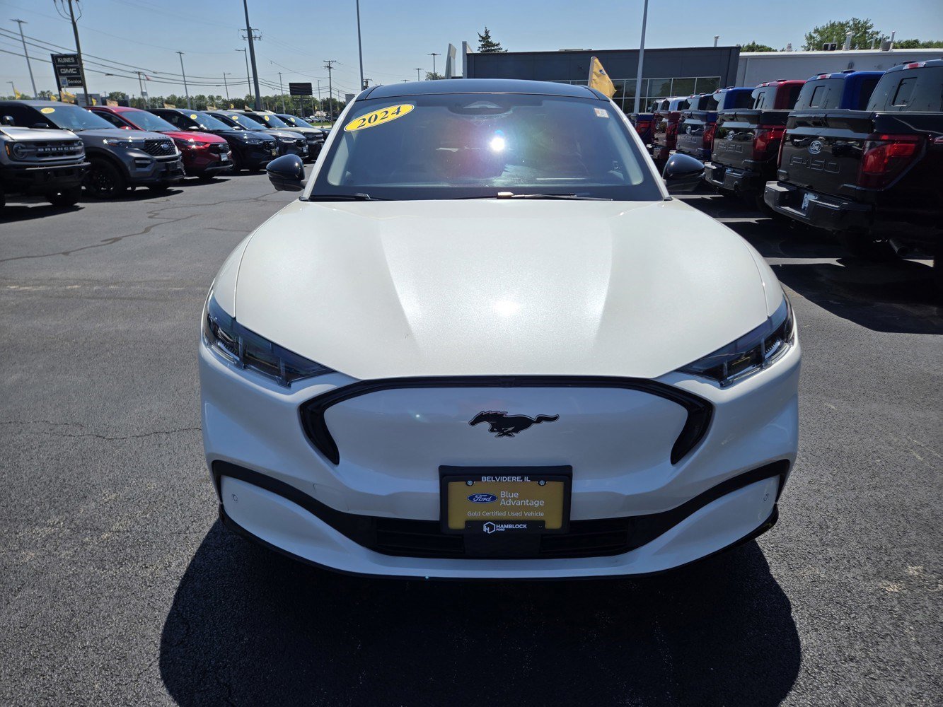 Used 2024 White Ford Premium image 3