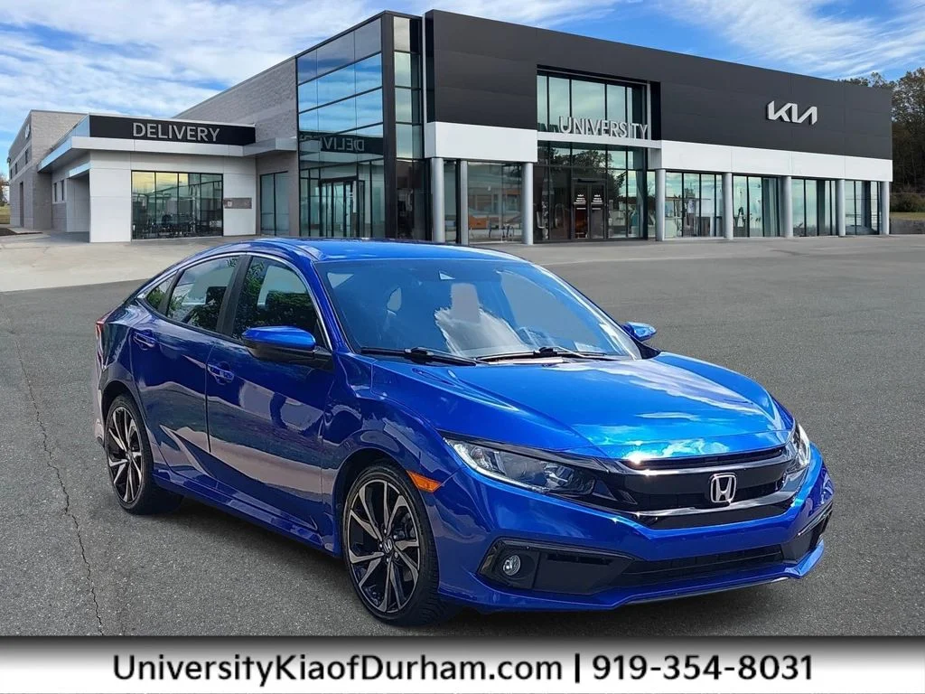 Used 2021 Blue Honda Sport image 1