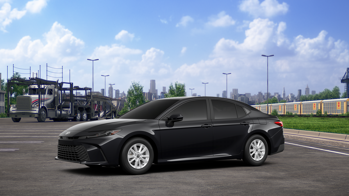 New 2026 Midnight Black Metallic Toyota LE image 16