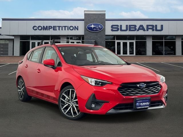 Certified Used 2024 Pure Red Subaru Sport image 1