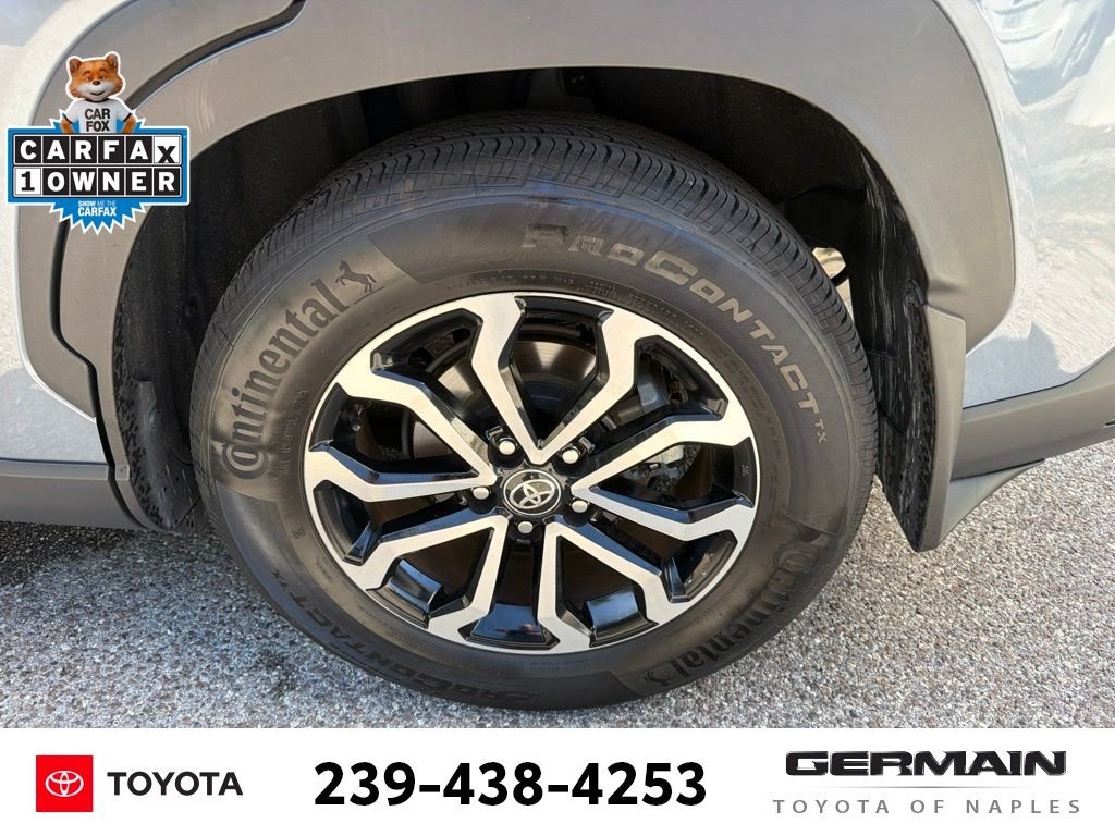 Certified Used 2025 Blue Toyota Hybrid SE image 11