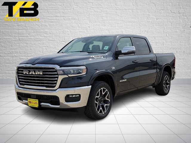 New 2026 Forged Blue Metallic Exterior Paint RAM Laramie image 1