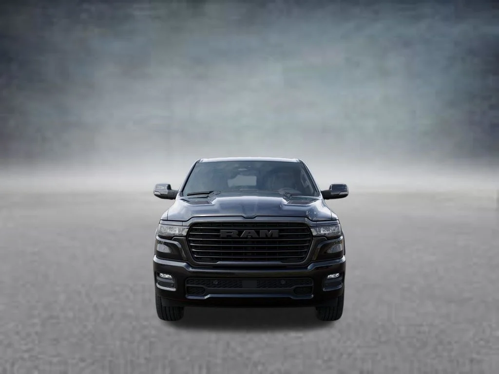 New 2026 Diamond Black Crystal Pearl-Coat Exterior Paint RAM Laramie image 6