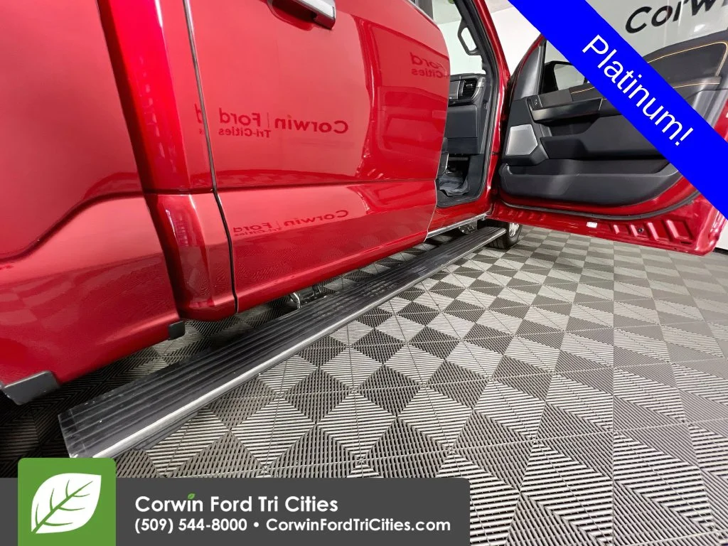 Used 2023 Rapid Red Metallic Tinted Clearcoat Ford Platinum image 33