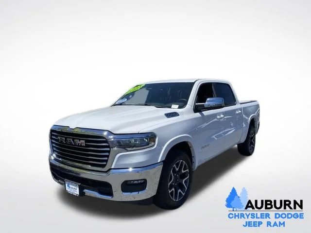 Used 2025 White Ram Laramie image 3