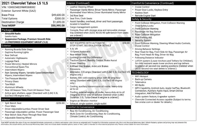 Used 2021 White Chevrolet LS image 11