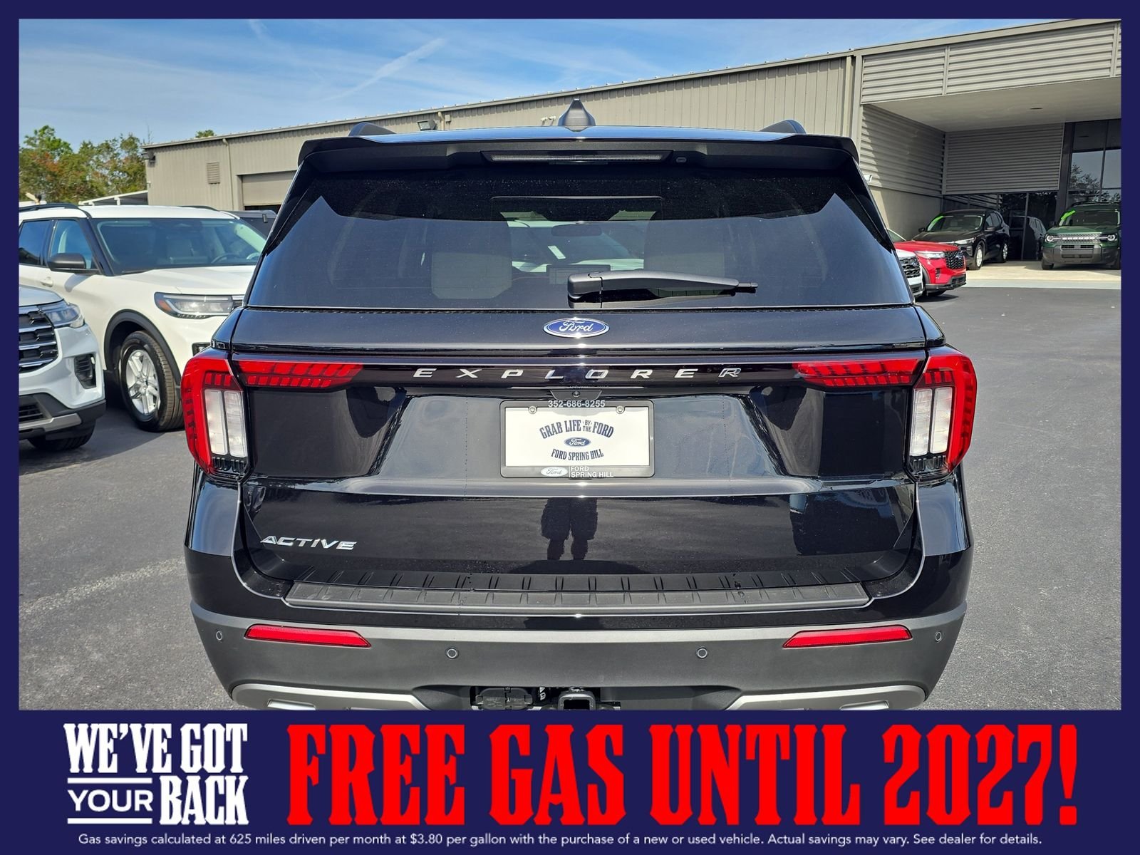 New 2026 Agate Black Metallic Ford Active image 7