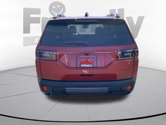 New 2026 Red Hot Pearl-Coat Exterior Paint Jeep Limited image 4
