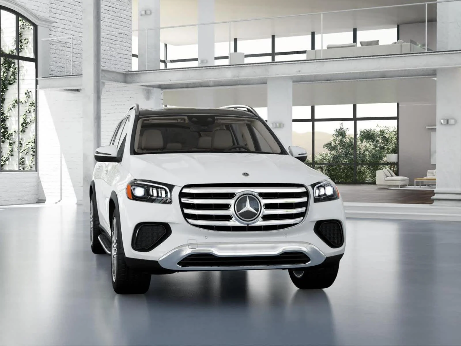 New 2026 Polar White Mercedes-Benz GLS 450 image 8