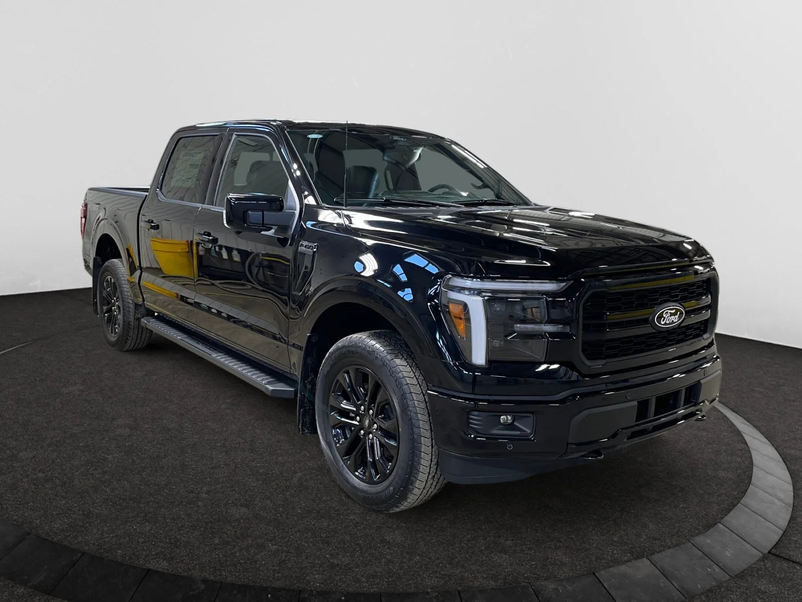 New 2026 Agate Black Metallic Ford Lariat image 7