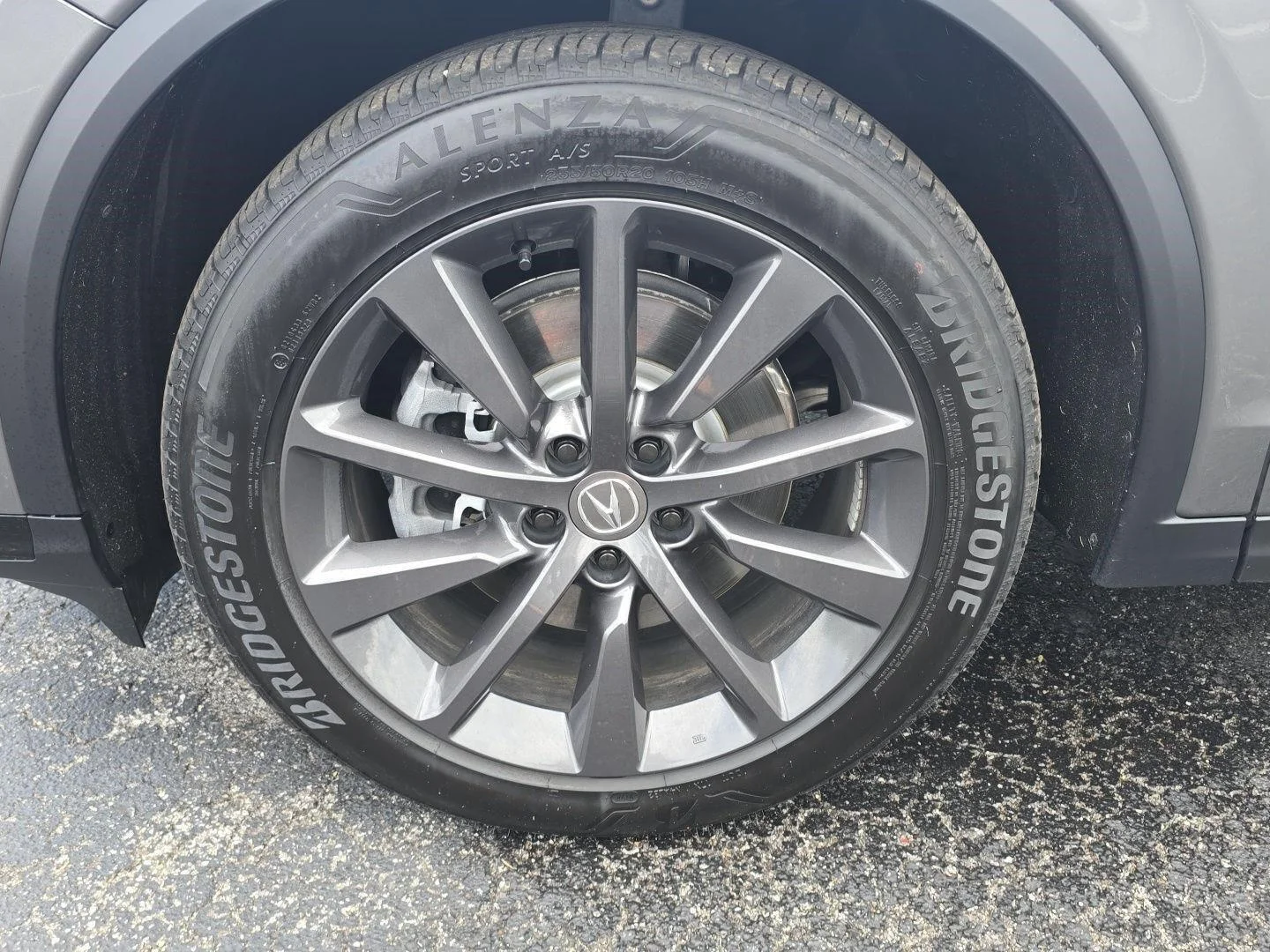 Used 2025 Liquid Carbon Metallic Acura SH-AWD A-SPEC image 6