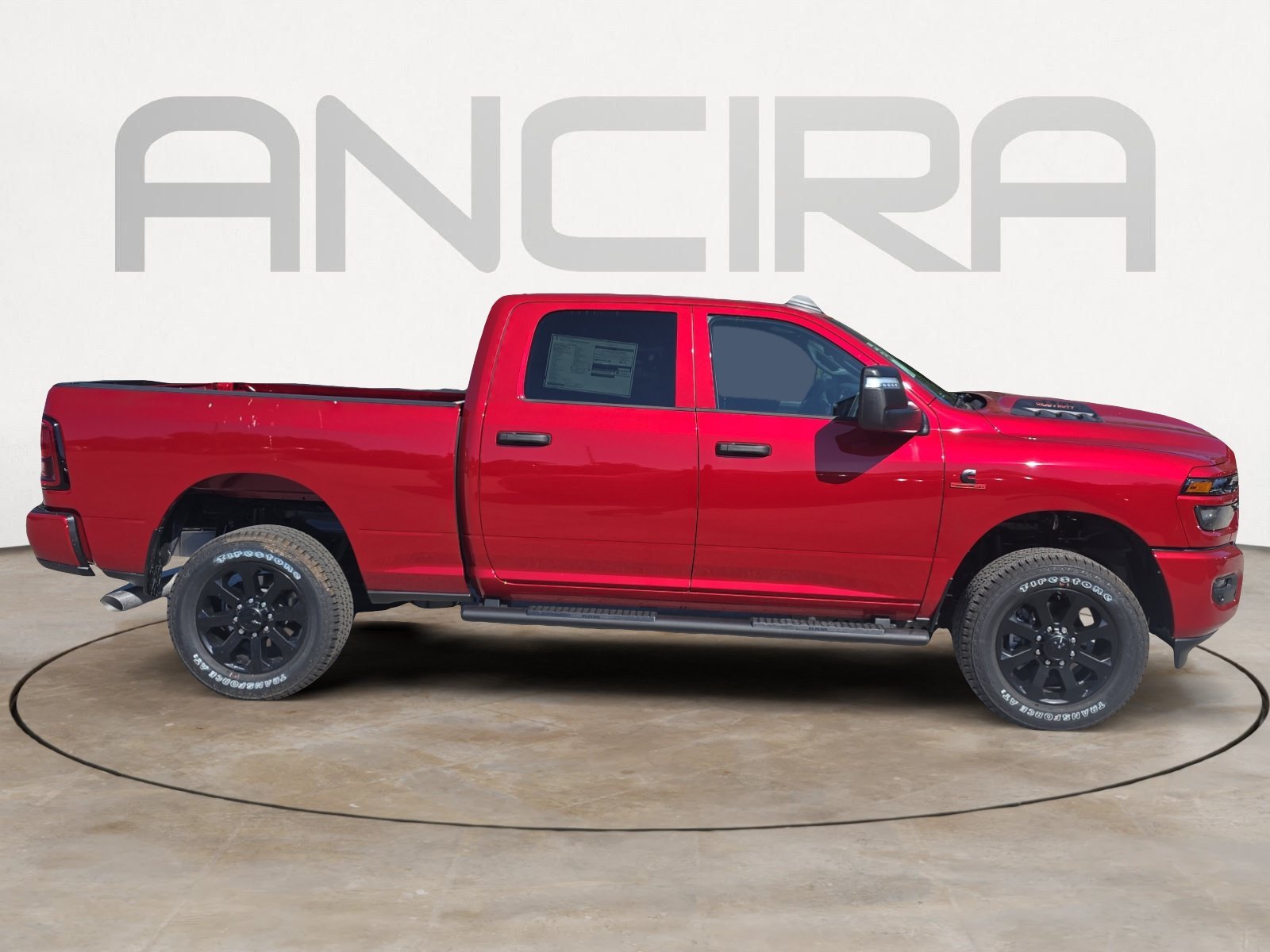 New 2027 Molten Red Pearlcoat RAM Black Express image 11