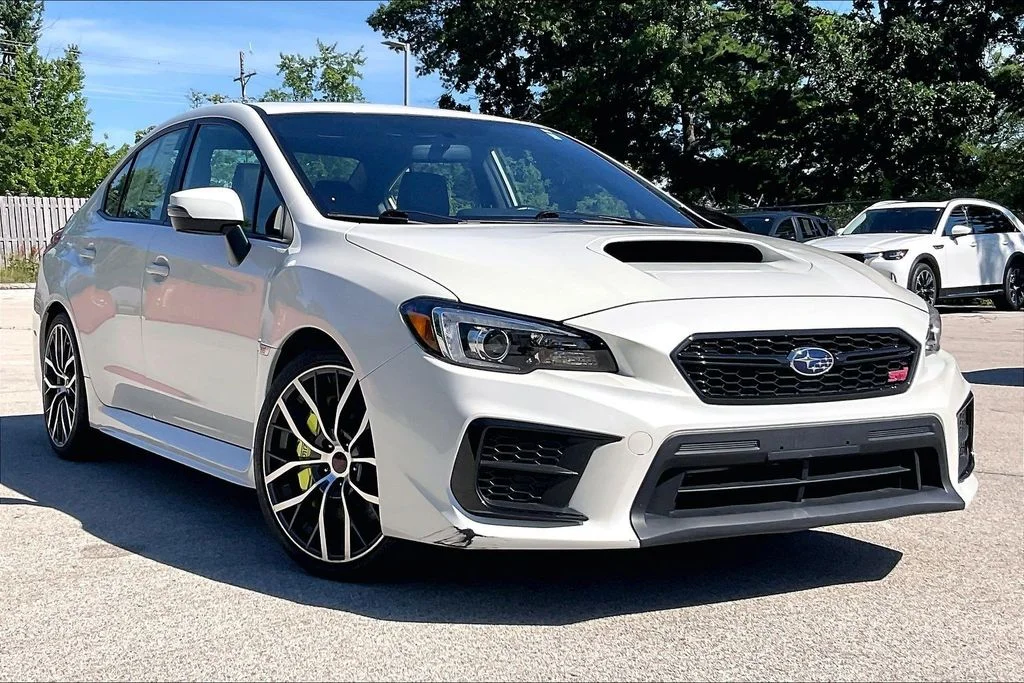 Used 2021 Crystal White Pearl Subaru STi Limited image 1