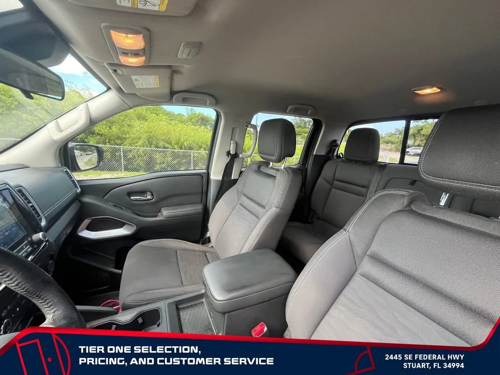 Used 2022 White Nissan Crew Cab Long Bed SV 4x2 image 14
