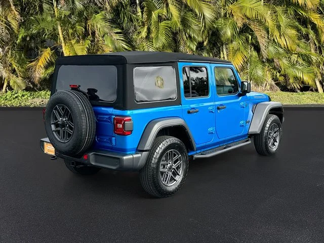 Used 2024 Blue Jeep Sport S image 5