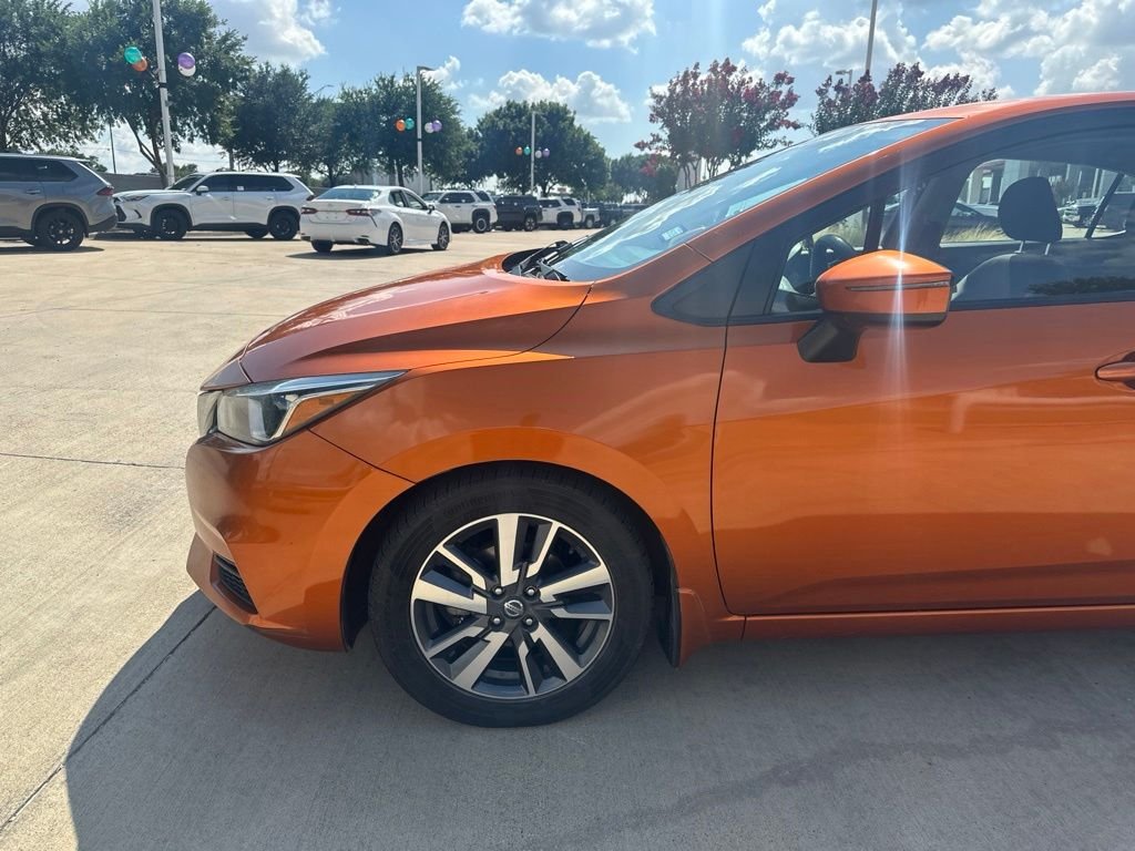 Used 2020 Nissan Versa Sedan SV with VIN 3N1CN8EV7LL807160 for sale in Irving, TX