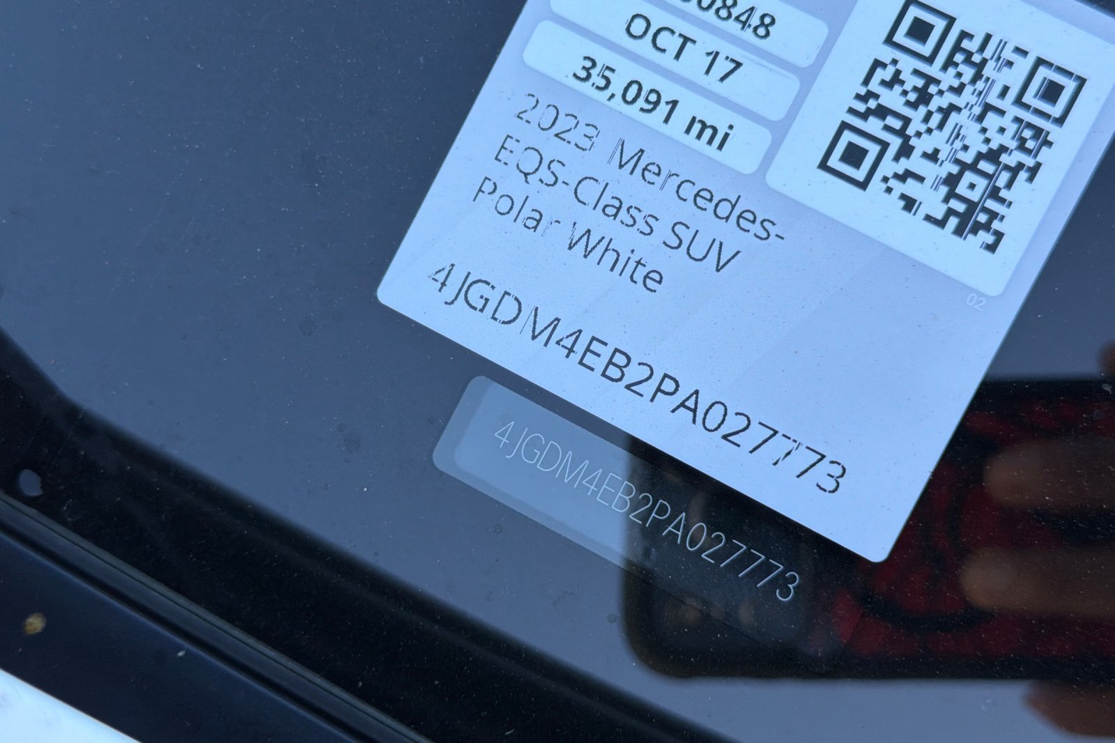 Certified Used 2023 White Mercedes-Benz 580 image 20