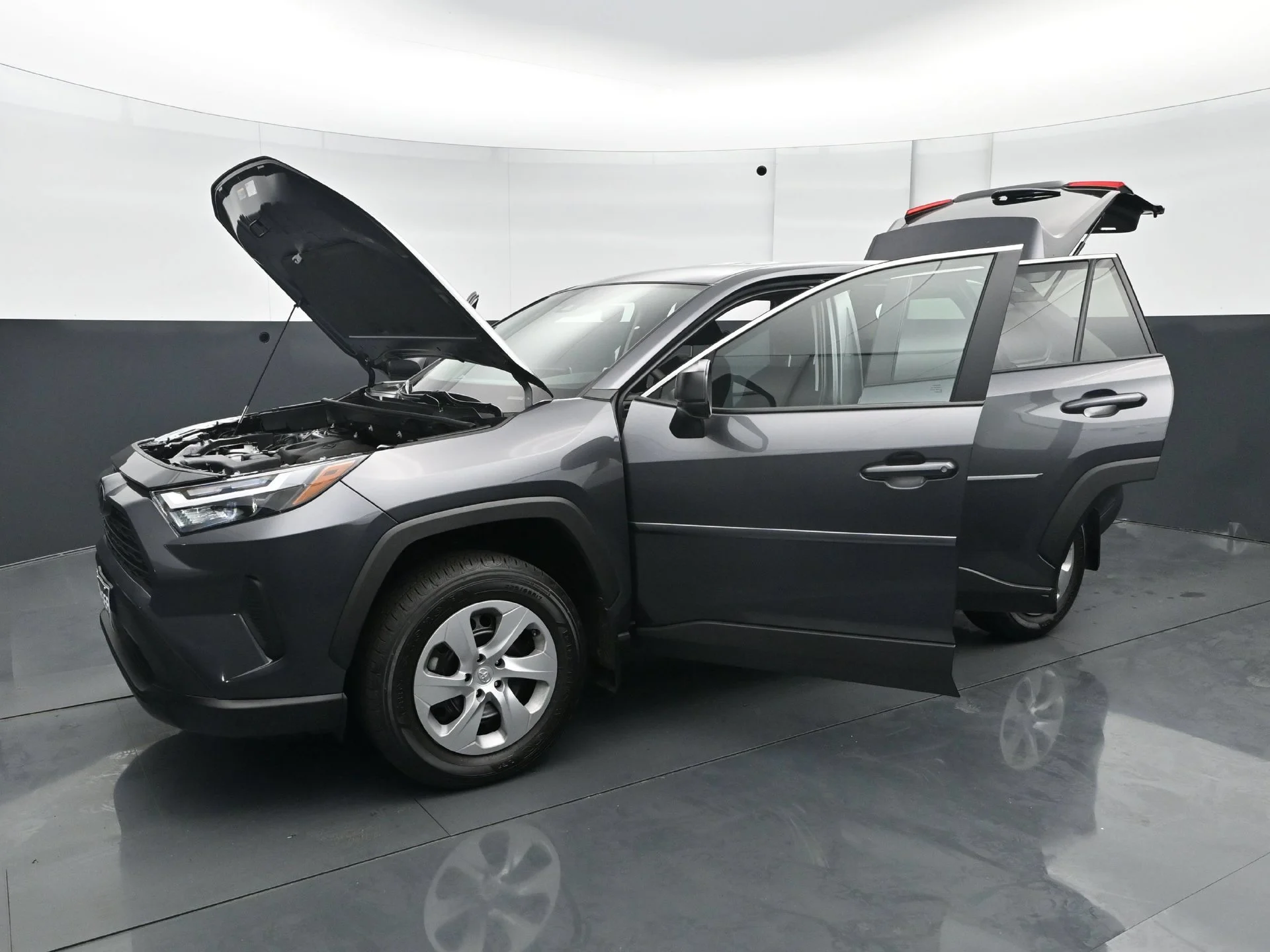 Used 2024 Magnetic Gray Metallic Toyota LE image 29
