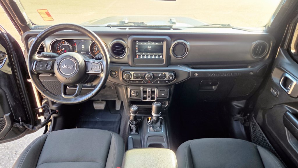 Used 2021 Black Jeep Unlimited Willys image 25