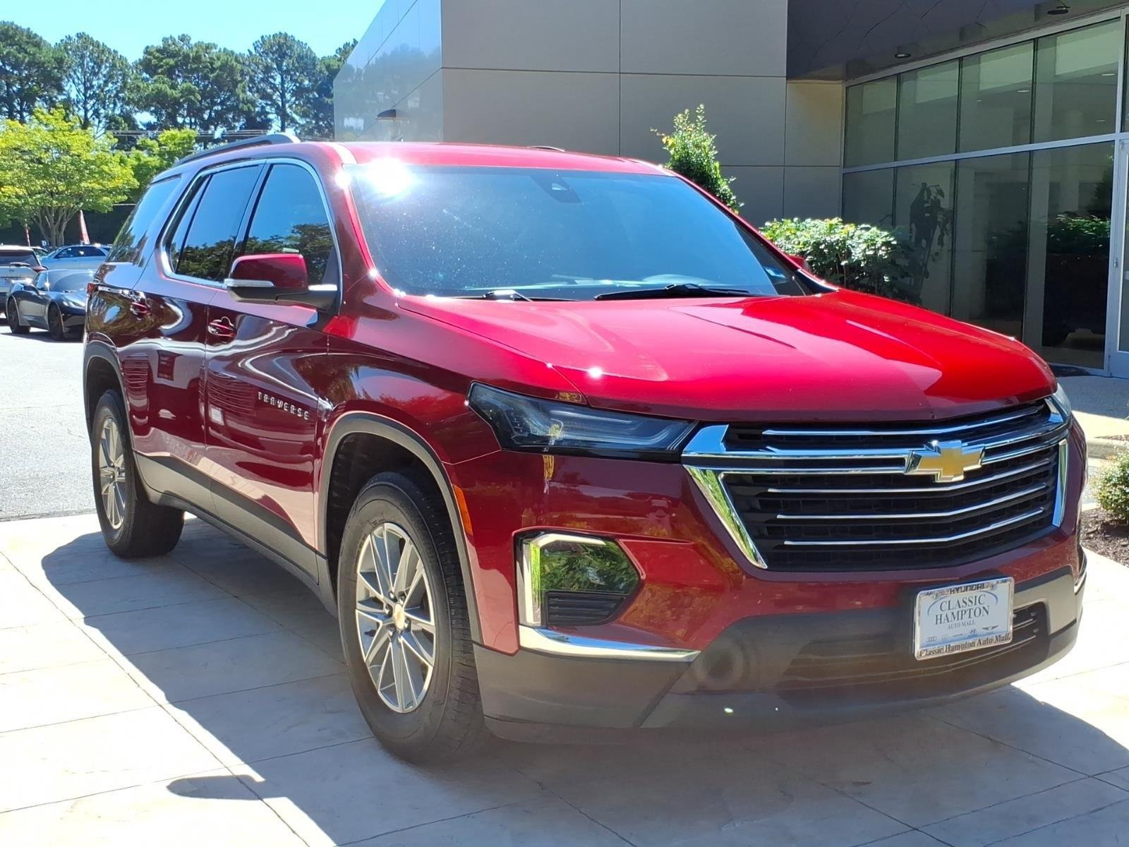 Used 2023 Radiant Red Tintcoat Chevrolet LT Cloth image 5