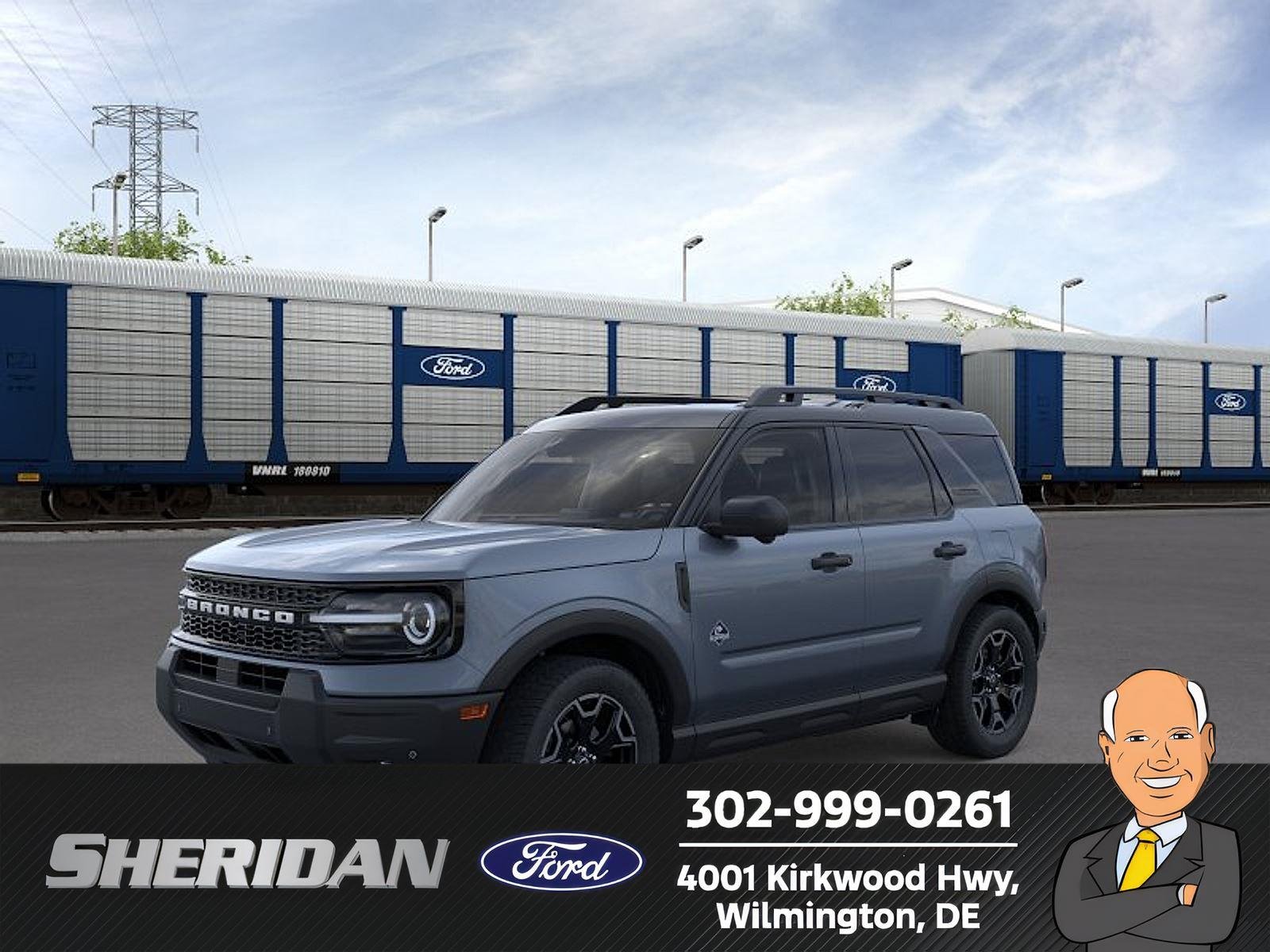 New 2026 Azure Gray Metallic Tri-Coat Ford Outer Banks® image 1