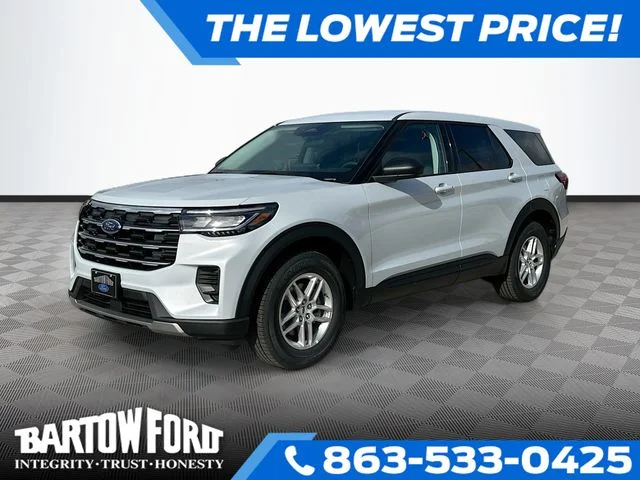 New 2026 White Metallic Ford Active image 1