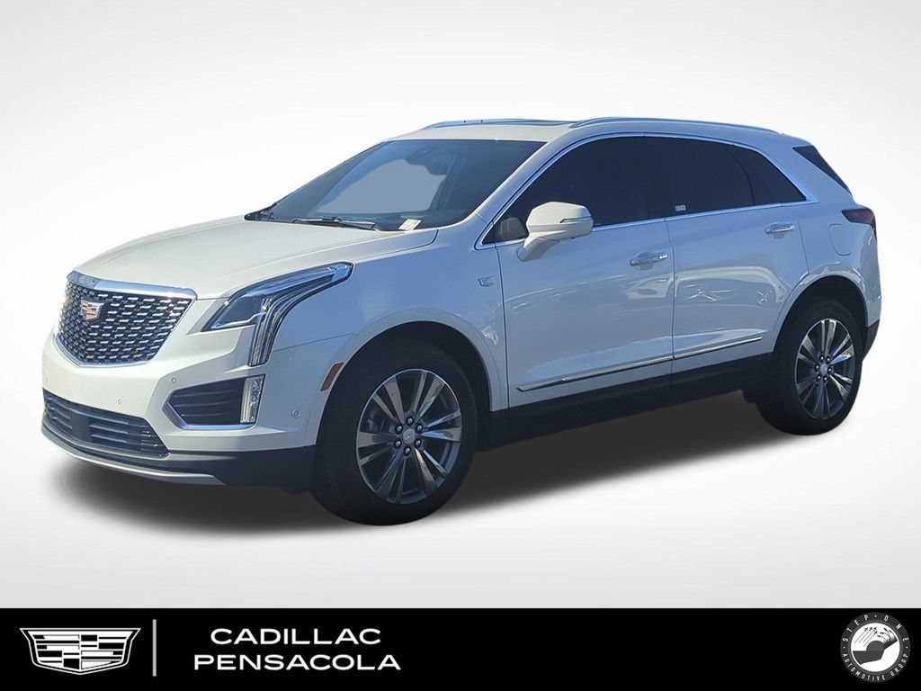 New 2026 Crystal White Tricoat Cadillac Premium Luxury image 1