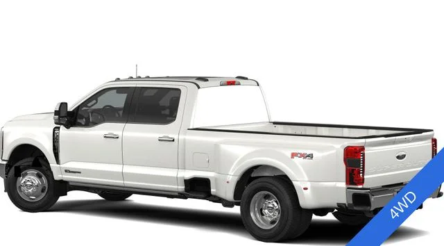 New 2026 Star White Metallic Tri-Coat Ford F-350® Lariat® image 2