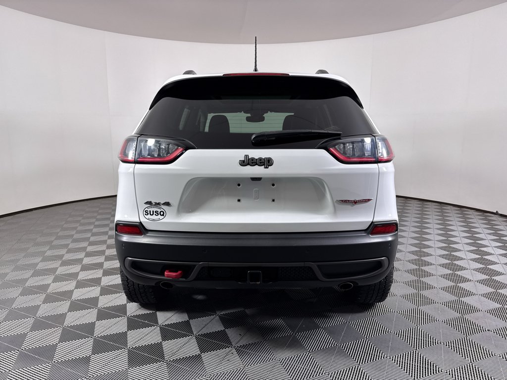 Used 2019 Bright White Clearcoat Jeep Trailhawk Elite image 13