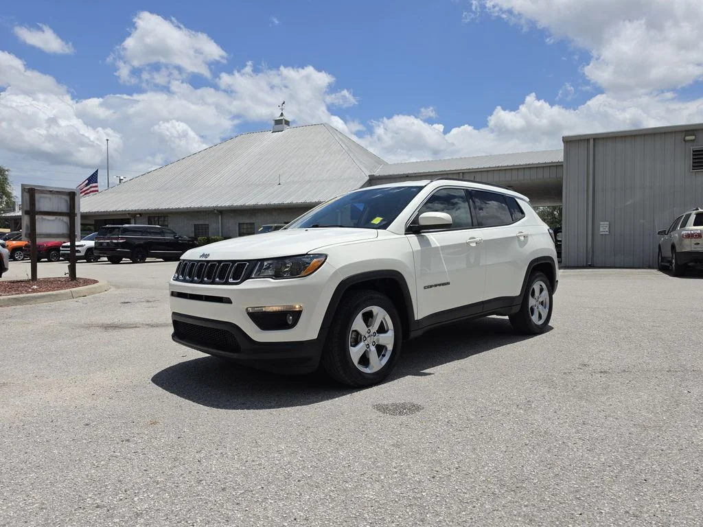 Certified 2018 Jeep Compass Latitude with VIN 3C4NJCBB2JT502399 for sale in Inverness, FL