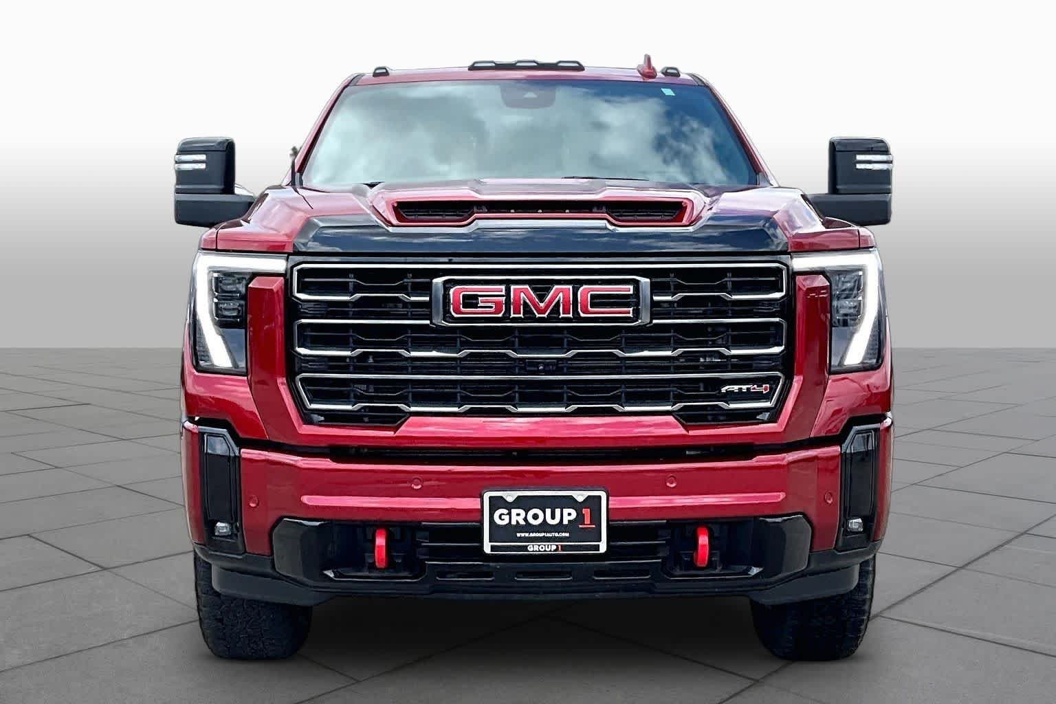 Used 2025 Volcanic Red Tintcoat GMC AT4 image 4